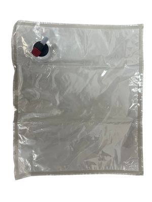 Sac BIB en boîte d'emballage liquide avec capuchon personnalisé pour le jus liquide et le lait