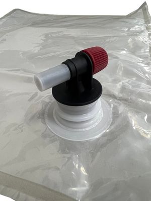 Sac BIB en boîte d'emballage liquide avec capuchon personnalisé pour le jus liquide et le lait
