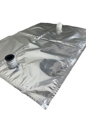 5L-200L Sacs sans métal de qualité alimentaire en boîte d'emballage liquide double capuchon