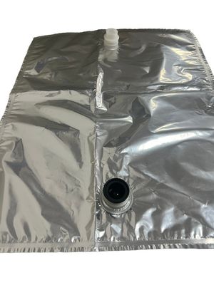 5L-200L Sacs sans métal de qualité alimentaire en boîte d'emballage liquide double capuchon