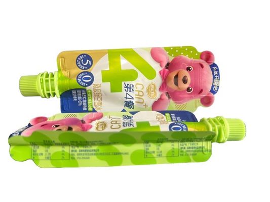 Sacoche alimentaire recyclable personnalisée avec étanchéité facile et bonnet pour bébé