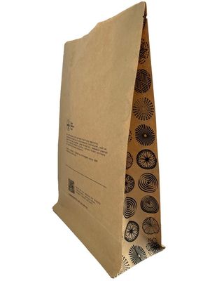 Sacs d'emballage en papier de qualité alimentaire personnalisés avec imprimante flexo