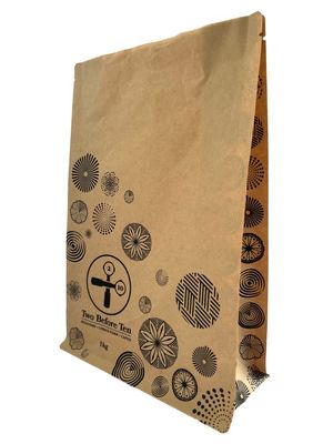 Sacs d'emballage en papier de qualité alimentaire personnalisés avec imprimante flexo