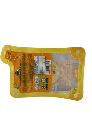 Noix et collations Sac à manger Fond plat Forme d'impression CMYK