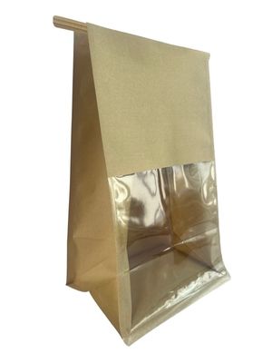 Des sacs en papier en forme de poche pour le pain sur mesure