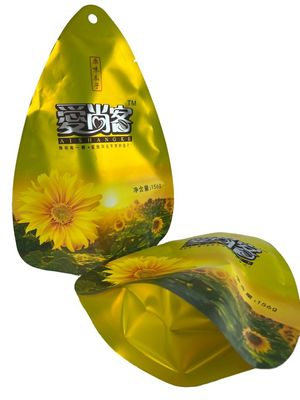 Sac d'emballage laminé en papier peint sur mesure pour noix